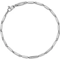 CHRIST Goldarmband Damen 585er Weißgold - Elegantes Goldarmband aus 585er Weißgold, 20,5 cm lang, mit feinem Karabinerverschluss. Ein stilvolles Schmuckstück, das Tradition und moderne Kunst vereint.