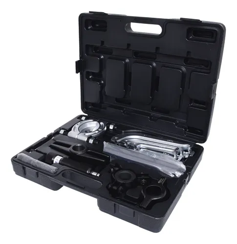 KS Tools 700.1200 - Hydraulischer Abziehersatz 22-tlg, 2-armig und 3-armig mit geringer Abrutschgefahr und extrem robuster Spindel