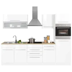 KOCHSTATION Küchenzeile KS-Eton, 270 cm mit E-Geräten von Kochstation