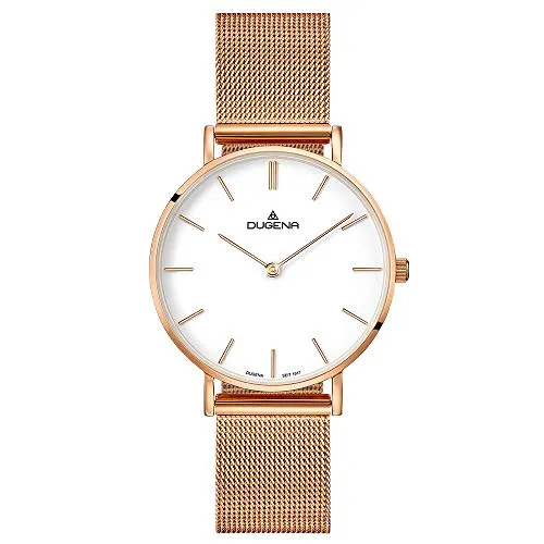 Dugena Damen Armbanduhr Analog Quarz Vergoldet 4460838 von Dugena