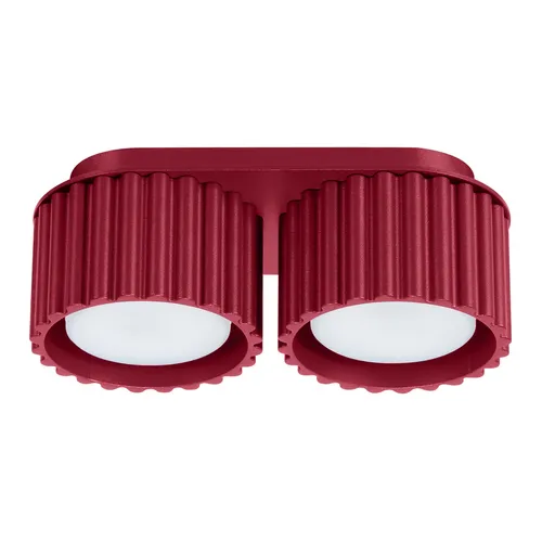 Sollux Lighting Deckenleuchte Aura 2xGX53 SL.1823 in rot von SOLLUX lighting