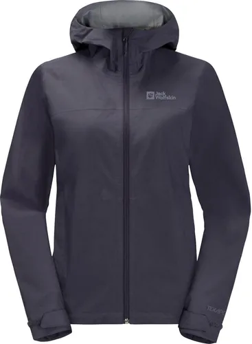 Jack Wolfskin ELSBERG 2.5L JKT W - Funktionsjacke für Damen - Winddichte und wasserdichte Funktionsjacke mit Unterarmbelüftung, ideal für Outdoor-Aktivitäten bei jedem Wetter.