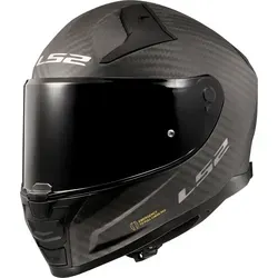 LS2 FF811 Vector II Carbon Helm 3XL für Männer - Motorradhelm mit herausnehmbarem, waschbarem Innenpolster und perfekter Passform dank 3D Schaumstoffpolster. UV-resistentes Visier mit Schnellverschluss und Pinlock-Vorbereitung.
