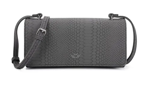 Fritzi aus Preussen Damen Flap01 Cross Ecxo 457 Black Idol Umhängetasche