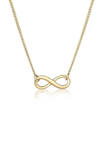 Elli Kette mit Anhänger Kette Infinity Unendlichkeit Symbol 925 Silber, Infinity