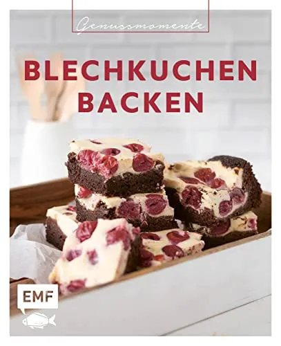 Genussmomente: Blechkuchen backen: Schnell und einfach – Lieblingsrezepte für Käsekuchen, Streuselkuchen, Donauwelle, Zwetschgen-Datschi, Brownies, ... im handlichen Format und modernem Design)