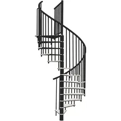 Minka Spindeltreppe Switch 36 in schwarz von Minka