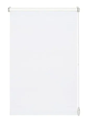 Gardinia Easyfix Rollo Uni reinweiß 120 x 150 cm - Jalousien & Rollos, pflegeleicht und ideal für jeden Raum dank zeitlosem Design und einfacher Montage.