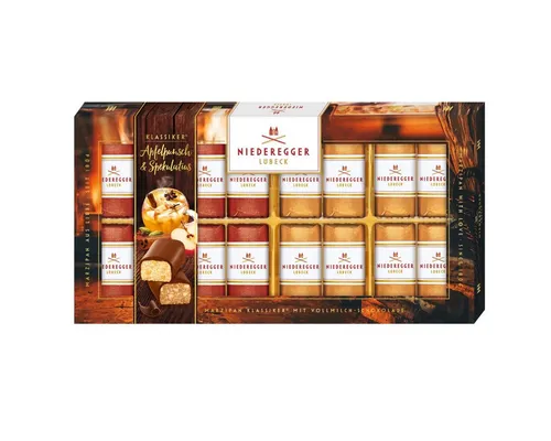 Niederegger Süßigkeit Winter-Klassiker Apfelpunsch & Spekulatius, 200g, Niederegger, 200 g