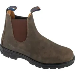Blundstone Herren Classic Comfort 584 Chelsea Boots, Braun Rustic Brown, 46 EU - Wanderschuhe mit hochwertigem Leder und Thinsulate-Membran für optimalen Komfort und Wärme bei Outdoor-Aktivitäten.