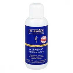 Allergika Mildschampoo - Sanftes Shampoo für empfindliche Kopfhaut, ideal gegen Fettschuppen und Ekzeme. Frei von allergenen Substanzen, perfekt für die tägliche Anwendung.