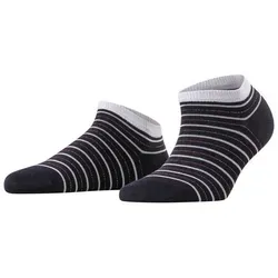 FALKE Sneakersocken Stripe Shimmer (1-Paar) mit Lurexgarn blau 35-38