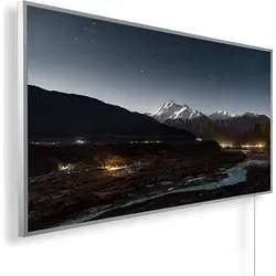 KÖNIGHAUS Panorama Infrarotheizung 1200W - Berg Tal und Sternenhimmel