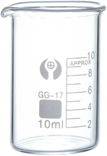 Rosojodg Transparente Mini Messbecher Set