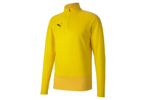 PUMA Herren teamGOAL 23 Training 1/4 Zip Top Trainingsoberteil - Trainingsbekleidung mit Stehkragen und Viertellangem Reißverschluss, ideal für komfortables Training und optimale Bewegungsfreiheit.