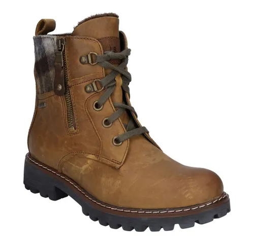 Josef Seibel Damen Marta 52 Stiefelette, Castagne Kombi, 42 EU - Wanderschuhe mit bequemer Schnürung und robustem Design, ideal für lange Spaziergänge und Outdoor-Aktivitäten.