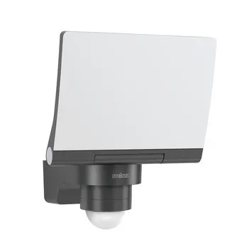 Steinel LED-Strahler anthrazit XLED PRO 240 ANT V2 - Hochleistungs-Außenstrahler für optimale Sicherheit: 240°-Infrarot-Sensor, 2124 lm und 3000 K Lichtfarbe. Ideal für die Wandmontage und perfekte Ausleuchtung im Außenbereich.