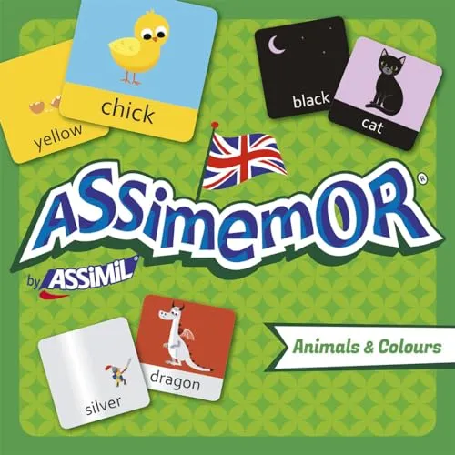 Assimil Animals & Colors: Das kinderleichte Englisch-Gedächtnisspiel