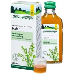 Schoenenberger Naturreiner Heilpflanzensaft Hafer