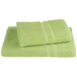 PFLEGE POINT Handtuch Frottierserie Colori kochfest apfelgrün Duschtuch (70 x 140 cm), (1-St) grün 70 cm x 140 cm