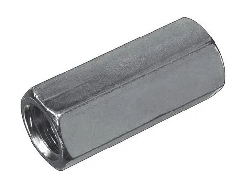 VERBINDUNGSMUTTER Sechskant M8 x 50 mm verzinkt Distanzmutter Gewindemuffe