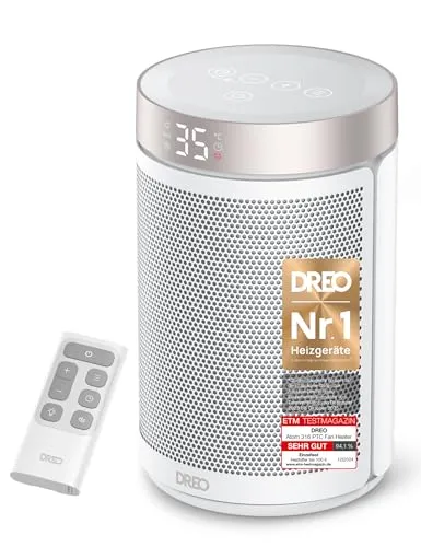 Dreo Energiesparender Heizlüfter 1500W von DREO