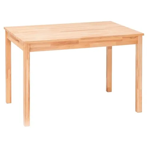 Lomadox Esszimmer Tisch Esstisch 110x70 cm in Kernbuche massiv geölt keilgezinkt, Echtholz/Massivholz