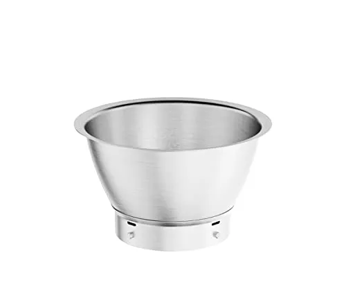 KENWOOD KAB10.000BS Edelstahl-Schüssel 3,5 Liter - Stabmixer Zubehör: Robuste Edelstahl-Rührschüssel mit 3,5 Litern, ideal für die Zubereitung von großen Mengen und einfache Reinigung.