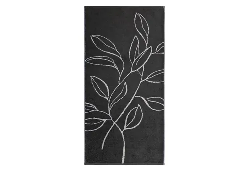 Cawö Home Handtücher Atelier Floral 6239 Basalt - 77 Duschtuch 70x140 cm - Handtücher - Made in Germany, extraflauschige Qualität aus 100% hochwertiger Baumwolle mit pflegeleichtem, floralen Design.