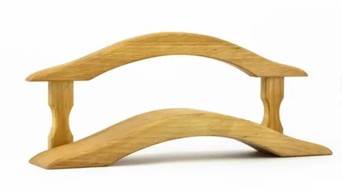 Ostheimer Holzbrücke für Spielzeugeisenbahnen, Made in Germany - Hochwertige Holzbrücke aus der Ostheimer Modellreihe, ideal für kreative Spielwelten. Mit geprüfter Qualität und ab 3 Jahren geeignet. Pflegeleicht und langlebig.