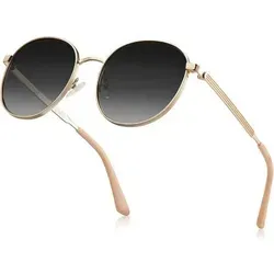 CARFIA Polarisierte UV400 Retro Sonnenbrille mit Blaulichtfilter - Stylische CARFIA Sonnenbrille für Damen und Herren mit polarisierenden UV400-Gläsern. Bietet Schutz vor blendendem Licht und kombiniert modisches Design mit hohem Tragekomfort – ideal für Outdoor-Aktivitäten.