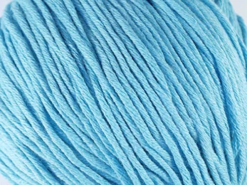 Produktbild LANA GROSSA Organico | Klassiker aus Bio-Baumwolle | Handstrickgarn aus 100% Bio Baumwolle | 50g Wolle zum Stricken & Häkeln | 90m Garn