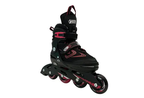 Best Sporting Schlittschuhe - Verstellbare Inliner für Jugendliche mit Bremse - Schlittschuhe für Kinder und Jugendliche, größenverstellbar von 29-41, mit hohem Tragekomfort durch Memory-Schaum und sicherem Halt dank 3-fach Sicherheitsverschluss. Ideal für lange Nutzung und schnelle Beschleunigung.