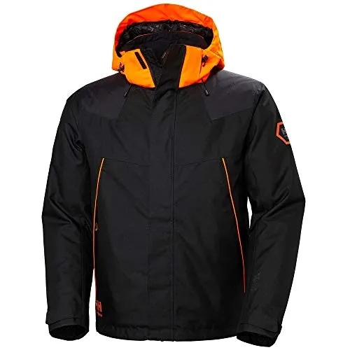 Helly Hansen Winterjacke schwarz M (50/52) - Arbeits- & Schutzkleidung, robuste und wetterfeste Jacke für optimale Wärme und Schutz in kalten Arbeitsbedingungen.