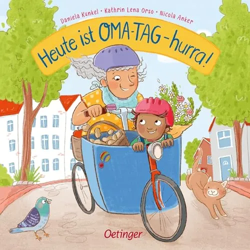 Heute ist Oma-Tag – hurra!: Lustiges Pappbilderbuch zum Vorlesen