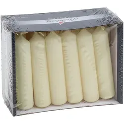 Steinhart Adventskerzen Pyramidenkerzen Champagner 18 Stück in beige von Steinhart Kerzen