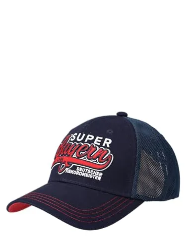 FC Bayern München I Truckercap I Baseballcap I Super Bayern I Unisex I Erwachsene I Navy