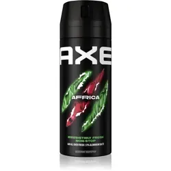 Axe Africa Deodorant Spray für Herren 150 ml - Deos für Herren, langanhaltender Schutz und harmonische Duftkombination mit dem gleichnamigen Parfüm, ideal für den täglichen Gebrauch.