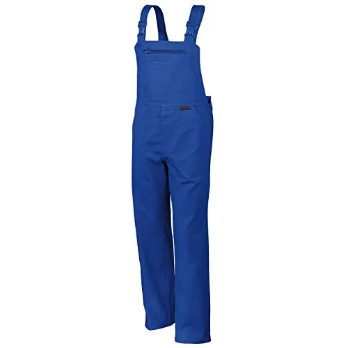 Qualitex Arbeitshose Classic BW 270, Herren Latzhose, Blau, Größe 44