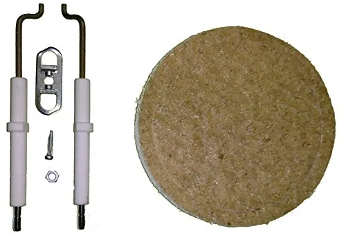 Zündelektroden Set Buderus BRE1.1, BRE1.2 (Set mit 2 Stk. inkl. Befestigung und Dichtring) (87185760110S)