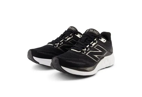 Laufschuh NEW BALANCE W680 - Gr. 38, schwarz, sportlich - Laufschuhe von New Balance, ideal für Ausdauertraining. Strapazierfähiges Textil-Obermaterial, regulierbare Schnürung für perfekten Sitz.