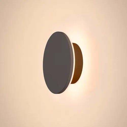 SLV D-RING S 1007911 Außenwandleuchte 7.5W LED Schwarz - Lampen: Elegante Außenwandleuchte mit dimmbarem, blendfreiem Licht (2700K/3000K) und spezieller Oberflächenbehandlung für den Einsatz in Küstennähe.
