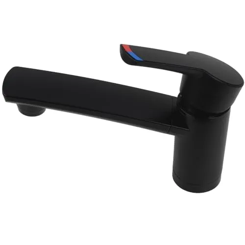 Comet Einhebelmischer Como für Wohnmobil und Boot - Waschtischarmatur für Caravan und Camping, mit verchromtem ABS Kunststoff und schwenkbarem Auslauf für optimale Handhabung.