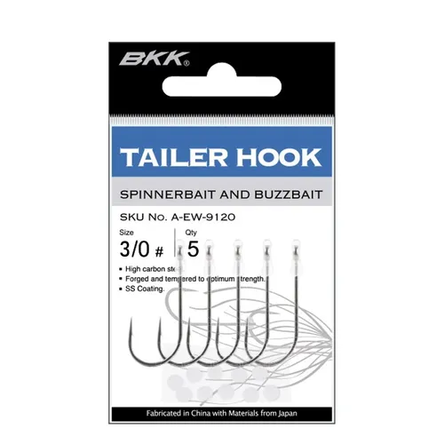 Produktbild BKK Trailer Hook Spinnerbait Chatterbait Stinger Haken Zusatzhaken