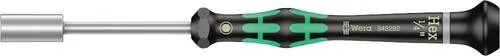 Wera 2069 Steckschlüssel-Schraubendreher Schlüsselweite (Zoll): 1/4 Zoll