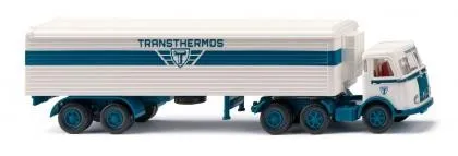 Wiking 055605 - 1/87 Kühlkoffersattelzug (MB Pullman)