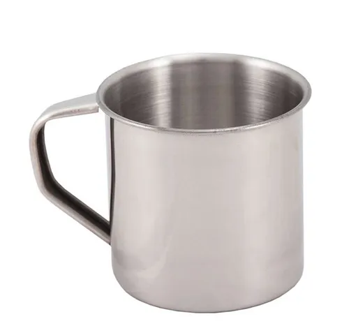 Outdoor International Becher Camping Becher Edelstahl 300/500, Edelstahl, ml Trinkbecher Kaffee Tasse BW Geschirr