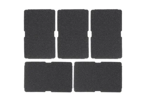 McFilter Ersatzfilter (5 Stück) Schwammfilter, Zubehör für Beko DPU 7404 7305 8340 8380, passend für Grundig Edition 70, Filtermatte, 240 x 155 x 11mm