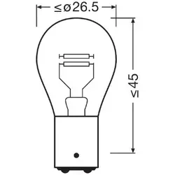 Ams-Osram Glühlampe, Blinkleuchte ULTRA LIFE 7528ULT