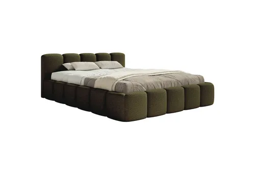 Selsey Polsterbett Cloudy Low, Olivgrün, 180x200 cm von Selsey
